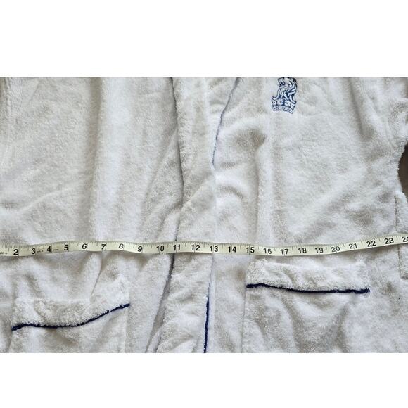 Rare Vintage Four Seasons By George  Turkish Bathrobe  w/ The Ritz Carlton Logo - Picture 10 of 12